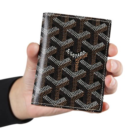 goyard saint marc card case goyardine|More.